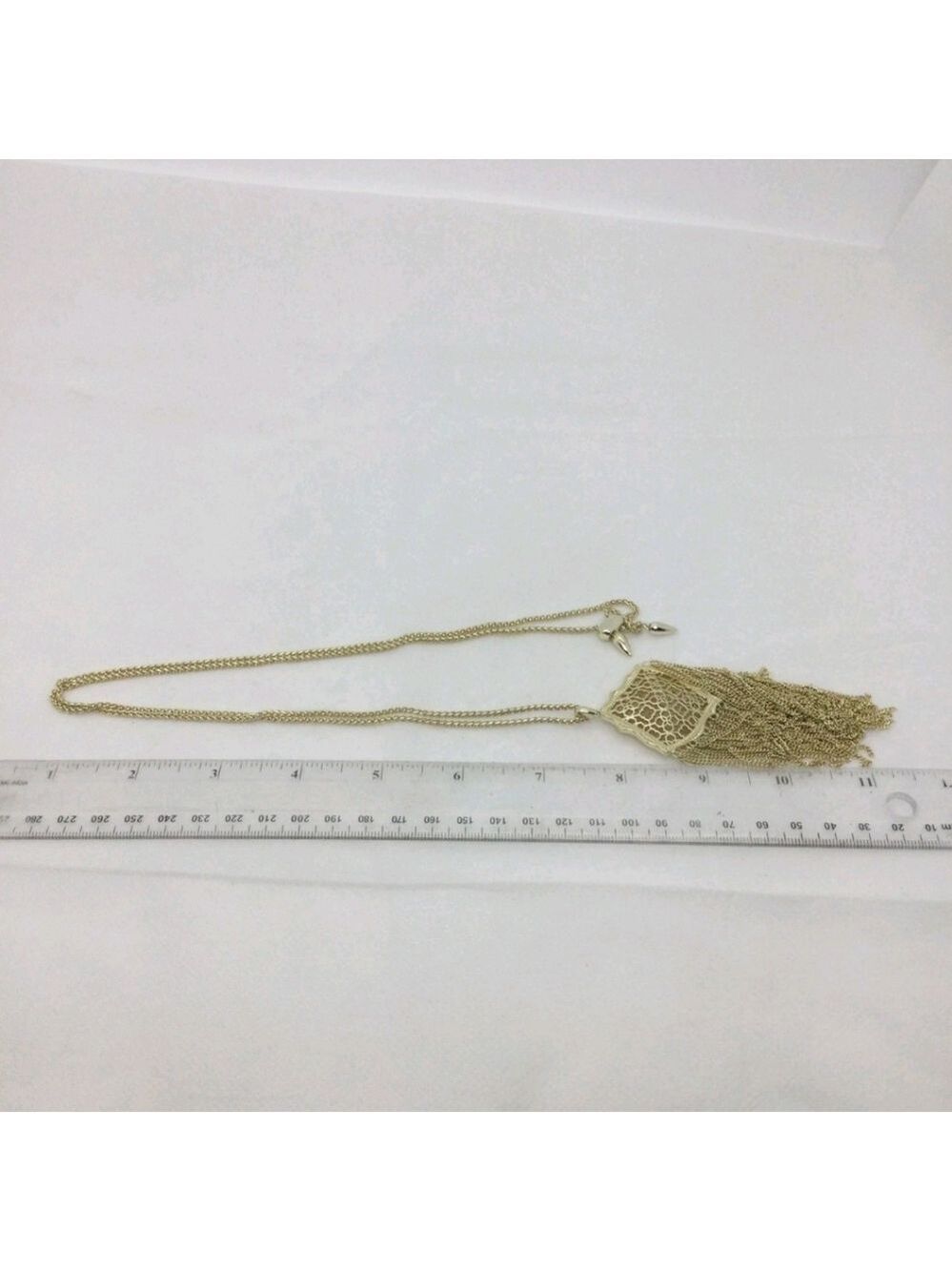 Kendra Scott Kingstone Filigree Pendant Necklace NWOT 30" - Picture 5 of 5